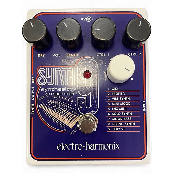 Used Electro-Harmonix SYNTH 9 Effect Pedal