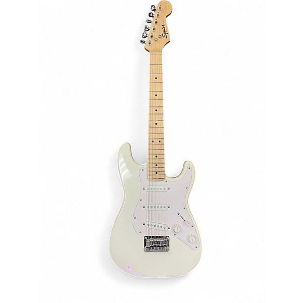 Used Squier Mini Affinity Stratocaster Olympic White Electric Guitar