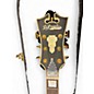 Used D'Angelico Deluxe DH Matte Powder Blue Hollow Body Electric Guitar