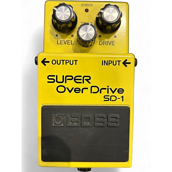 Used BOSS SD1 Super Overdrive Effect Pedal