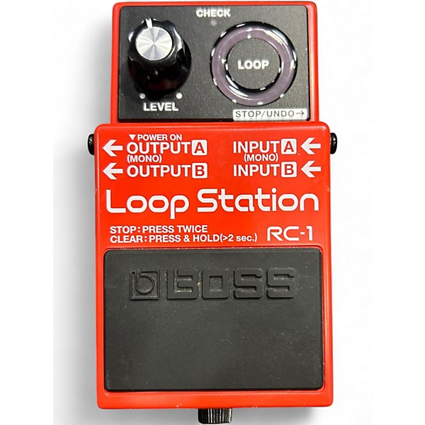 Used BOSS RC1 Loop Station Pedal