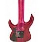 Used Agile INTERCEPTOR PRO 727 TRIBAL PURPLE Solid Body Electric Guitar