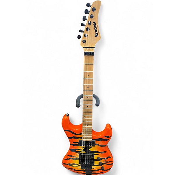 Used Kramer PACER TIGER Solid Body Electric Guitar