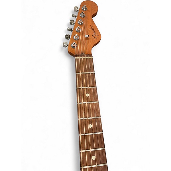 Used 2020s Fender Highway Acoustisonic Natural Acoustic Electric Guitar