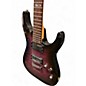 Used ESP LTD MH100QMNT Trans Purble Solid Body Electric Guitar