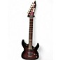 Used ESP LTD MH100QMNT Trans Purble Solid Body Electric Guitar