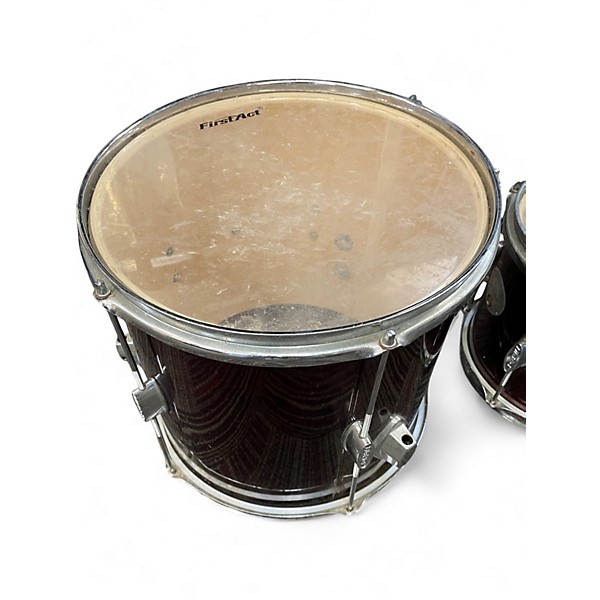 Used First Act 4 Piece 4 piece Red Drum Kit