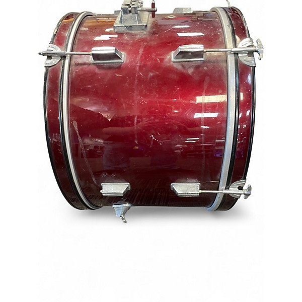 Used Pearl 22in KICK RED Drum