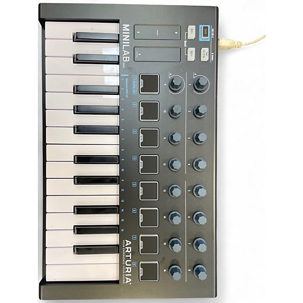 Used Arturia Minilab MKII MIDI Controller