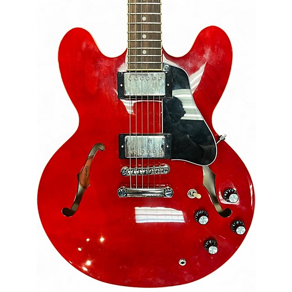 Used Epiphone ES335 Red Hollow Body Electric Guitar