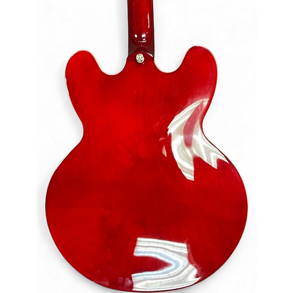 Used Epiphone ES335 Red Hollow Body Electric Guitar