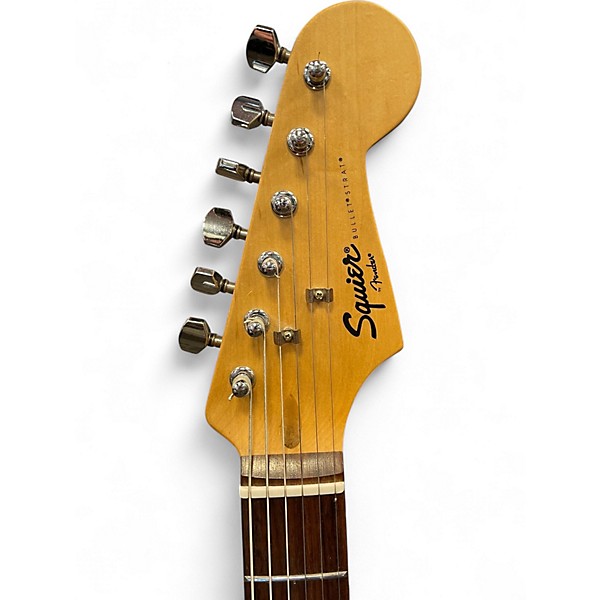 Used Squier Bullet Stratocaster With Tremolo 3 Color Sunburst Solid Body Electric Guitar