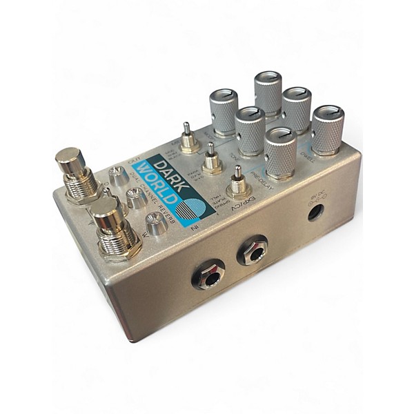 Used Dark World DUAL CHANNEL REVERB Effect Pedal Effect Pedal