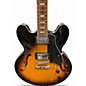Used Epiphone ES335 Pro Vintage Sunburst Hollow Body Electric Guitar