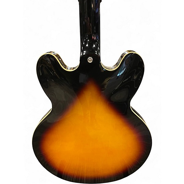 Used Epiphone ES335 Pro Vintage Sunburst Hollow Body Electric Guitar