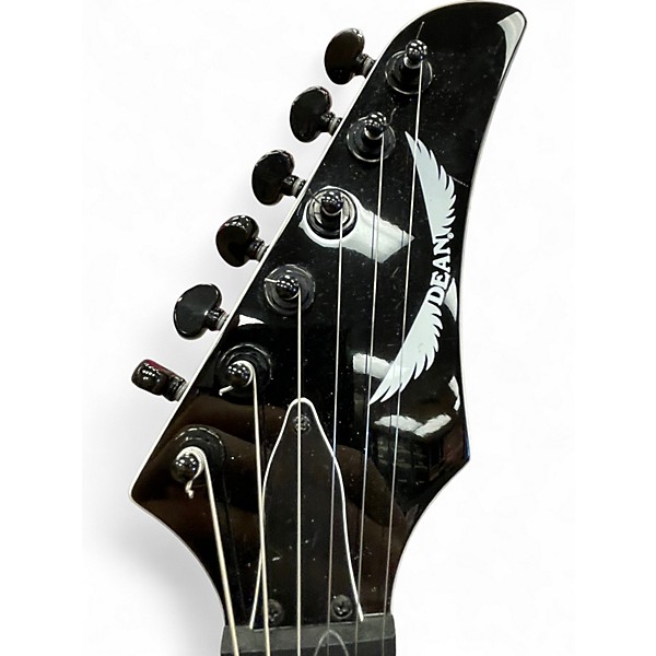 Used Dean md24 Tiger Eye Solid Body Electric Guitar