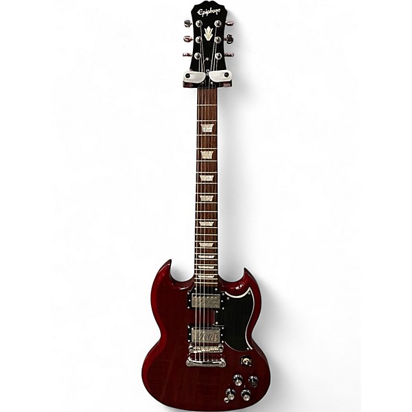 Used Epiphone SG STANDARD Wine Red Solid Body Electric Guitar