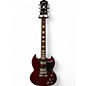Used Epiphone SG STANDARD Wine Red Solid Body Electric Guitar thumbnail