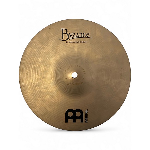 Used MEINL 10in Byzance Temporal Stack II Cymbal