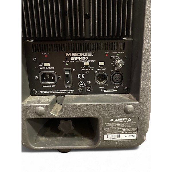 Used Mackie SRM450 Powered Speaker