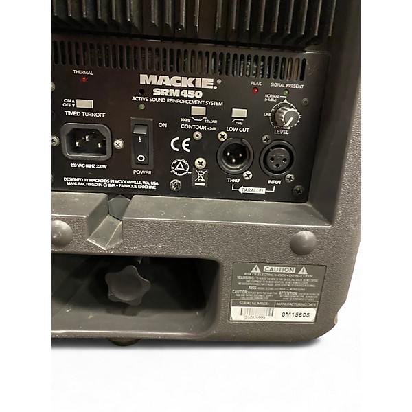 Used Mackie SRM450 Powered Speaker