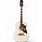 Used Epiphone Dove Pro Alpine White Acoustic Electric Guitar thumbnail