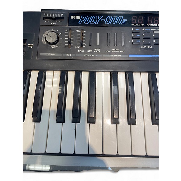 Used KORG Poly-800 MKII Synthesizer