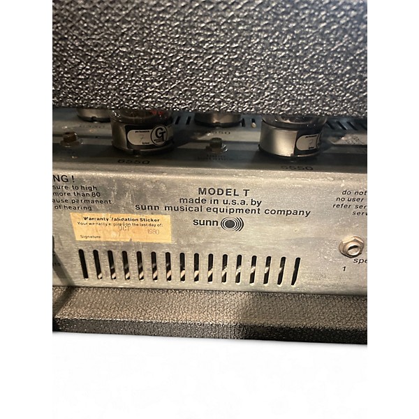 Vintage 1974 Sunn MODEL-T Tube Guitar Amp Head