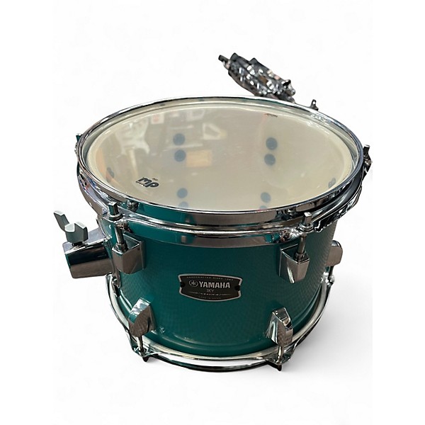 Used Yamaha 5 Piece rydeen baby blue Drum Kit