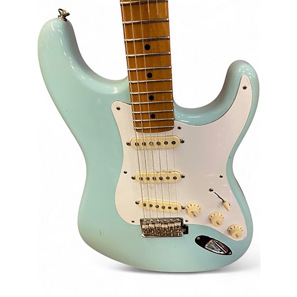 Used Fender PARTSCASTER Daphne Blue Solid Body Electric Guitar