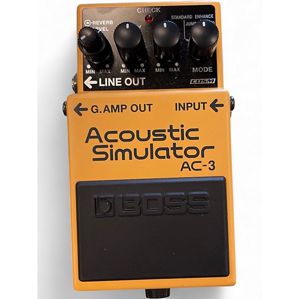 Used BOSS AC3 Acoustic Simulator Effect Pedal