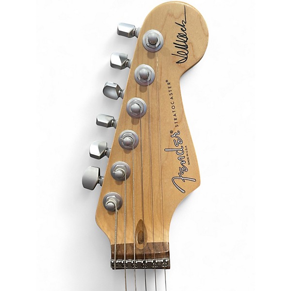 Used Fender Artist Series Jeff Beck Stratocaster Seafoam Green Solid Body Electric Guitar