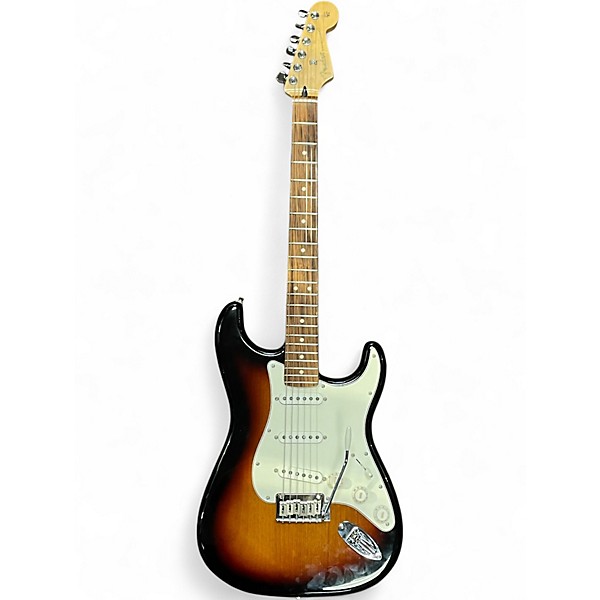 Used Fender Player Stratocaster Sunburst Solid Body Electric Guitar