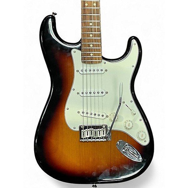 Used Fender Player Stratocaster Sunburst Solid Body Electric Guitar