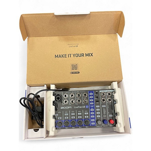 Used Zoom LIVETRAK L-6 Digital Mixer