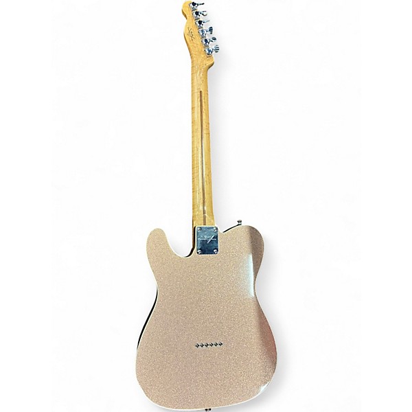 Used 2008 Fender Custom Classic Shop Telecaster Champagne Sparkle Solid Body Electric Guitar