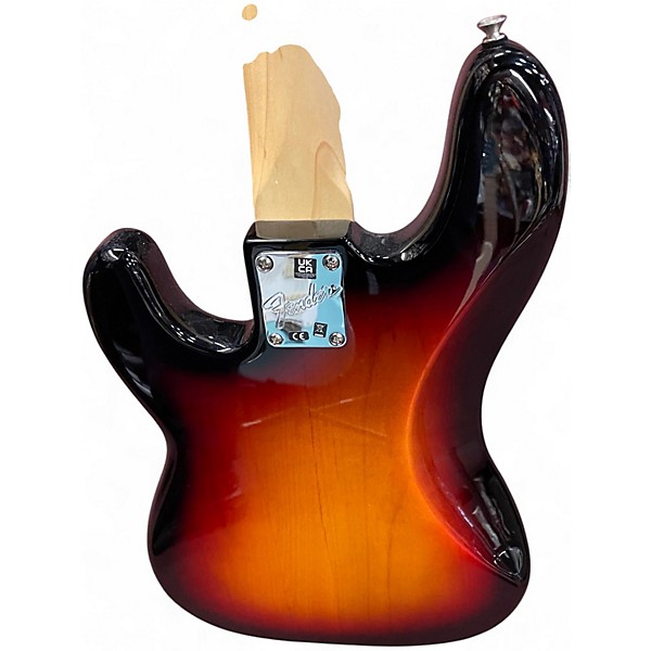 Used 2022 Fender American Professional Precision Bass 2 Tone Sunburst Electric Bass Guitar