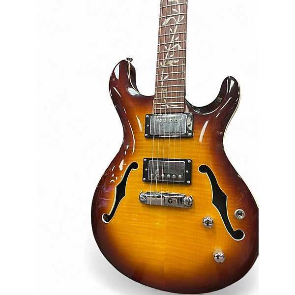 Used Iyv IPF-300 Sunburst Hollow Body Electric Guitar