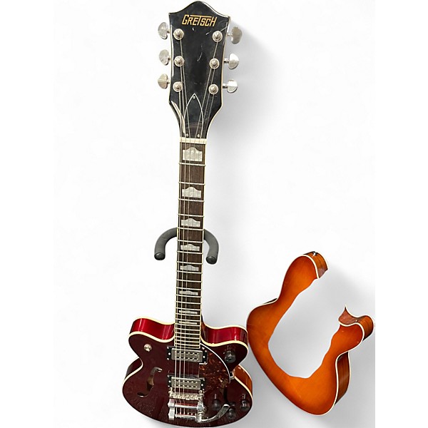 Used Gretsch Guitars G2657T Candy Apple Red Hollow Body Electric Guitar