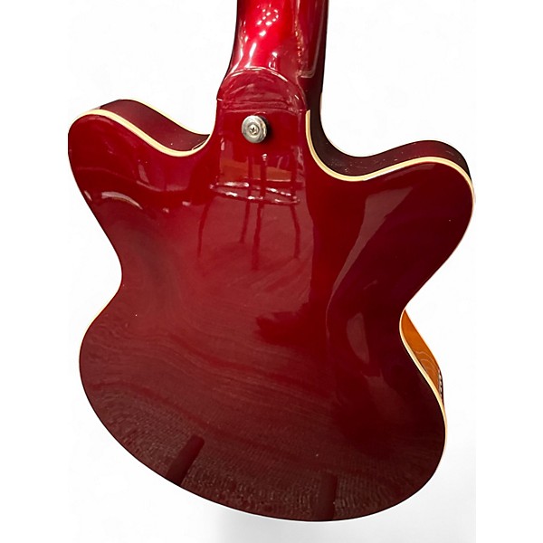 Used Gretsch Guitars G2657T Candy Apple Red Hollow Body Electric Guitar