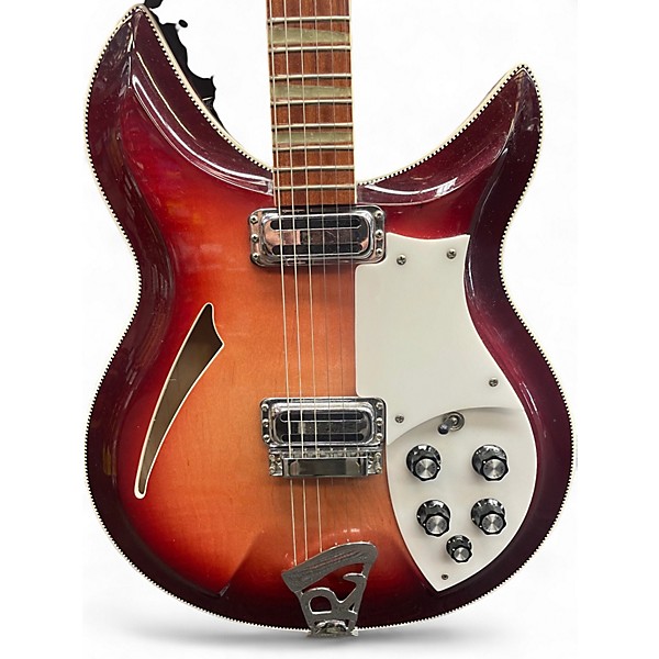 Vintage 1995 Rickenbacker 381V69 Fireglo Hollow Body Electric Guitar