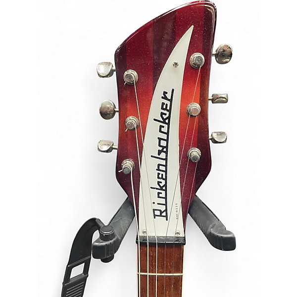 Vintage 1995 Rickenbacker 381V69 Fireglo Hollow Body Electric Guitar