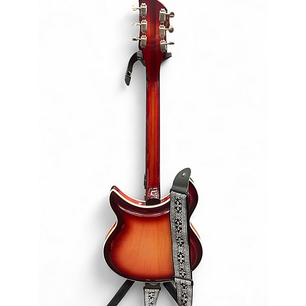 Vintage 1995 Rickenbacker 381V69 Fireglo Hollow Body Electric Guitar