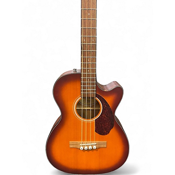 Used Fender CB60SCE 2 Color Sunburst Acoustic Bass Guitar