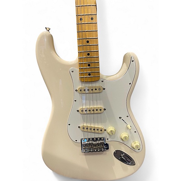 Used Fender JV MODIFIED 60'S STRAT Olympic White Solid Body Electric Guitar