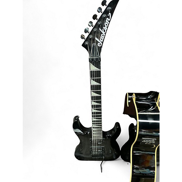 Used Jackson JS32 Dinky BLACK BURST Solid Body Electric Guitar