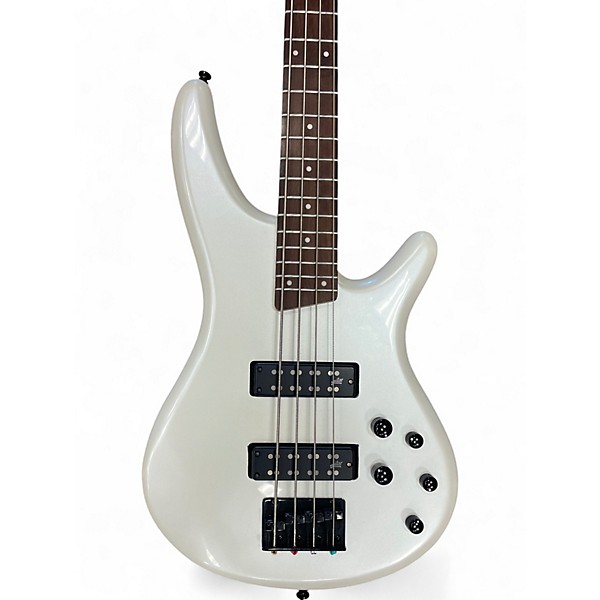 Used Ibanez SR250 White Electric Bass Guitar