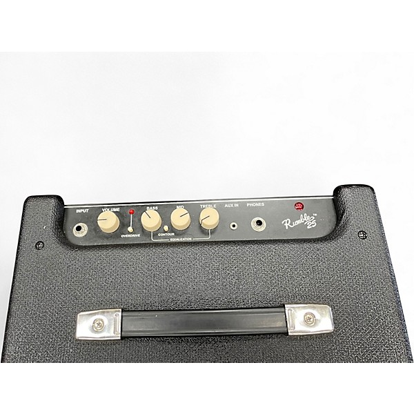 Used Fender Rumble 25 25W 1x8 Bass Combo Amp