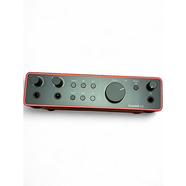 Used Focusrite Scarlett 2i2 4th gen Audio Interface