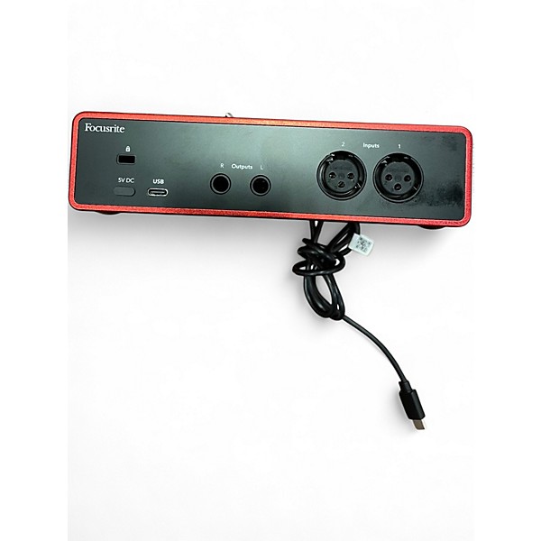 Used Focusrite Scarlett 2i2 4th gen Audio Interface